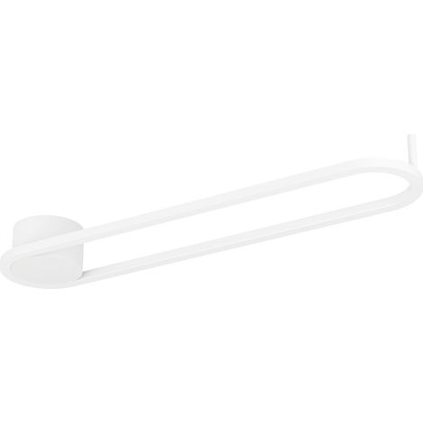 Plafoniera Moderna Collecorvino Alluminio Bianco Plastica Led 24W 2400Lm Ip20