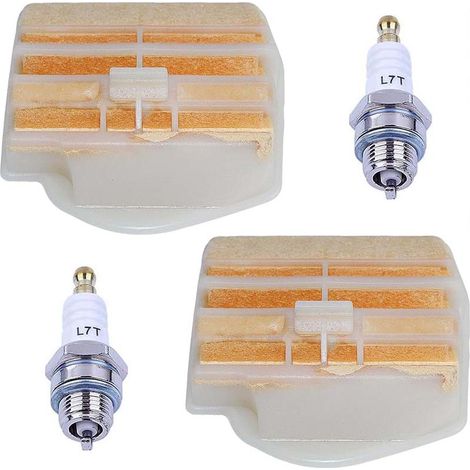 Jiajia AI, Kit de bougie d'allumage pour filtre à air pour jardin, terrasse et extérieur