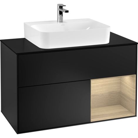 Villeroy & Boch F122PCPD Meuble sous-lavabo Finion F12 (1/2)