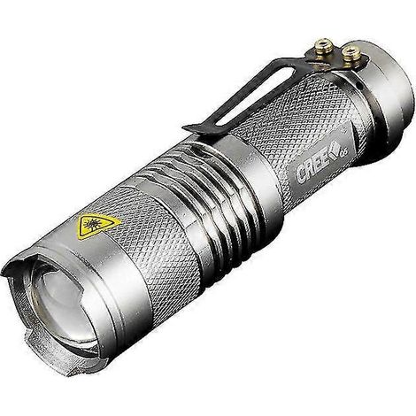 LED Ficklampa CREE Ultrafire Gris (1/5)