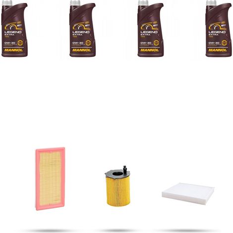 Kit tagliando 3 FILTRI e 4L OLIO compatibile con Fiat Punto III 0.9 Twin Airturbo 77kw dal 2014 (1/4)