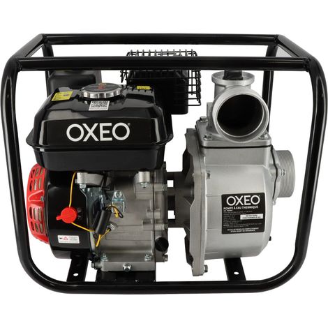 Pompe à eau thermique moteur 5,5CV 4 tps - Débit 1000 Litres par minute - Raccord 3 Pouces - Motopompe jardin - Ht aspiration 8m (1/5)