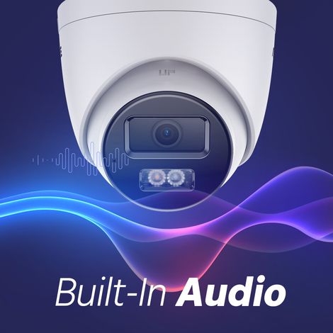 ANNKE-AC500 - Cámara de seguridad para exteriores PoE de luz dual 3K, visión nocturna a color e IR, resolución 30721728, apertura f/1.6 (0.005 Lux), detección de personas y vehículos, micrófono incorp (1/5)