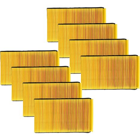 vhbw Set de 8x filtres d'aspirateur compatible avec Festo Festool Cleantec CTL Mini, CTL Midi aspirateur - Filtre principal (1/4)