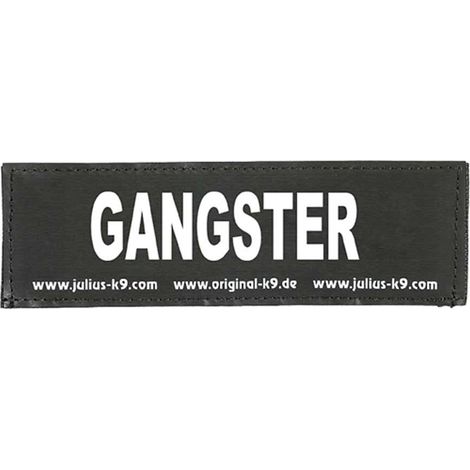 Gangster Patch Julius K9 intercambiabile 8x2cm per baby 1
