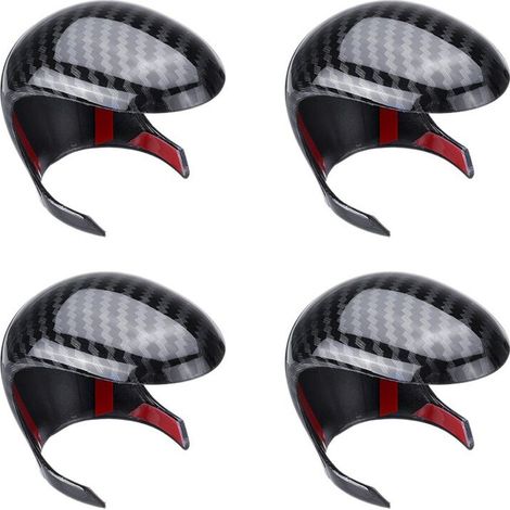 4X per CHR C-HR 16-19 Pomelli del cambio in fibra di carbonio Leva del cambio Copertura decorativa