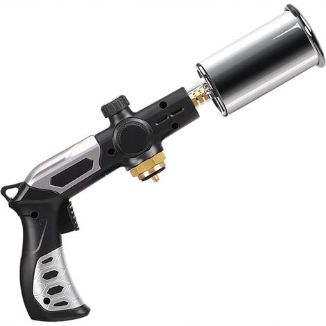 Chalumeau puissant pour gril Chalumeau au propane, lance-flammes réglable Chalumeau pour barbecue, camping, allume-charbon et démarreur de feu (1/5)