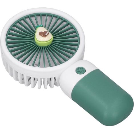 Ventilateur Portable - 15 cm - Batterie Lithium 500 mAh - Rechargeable USB - Pour Voyages et Activités Extérieures - 1 Pièce (1/5)