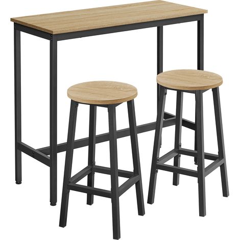 Bartisch + 2 Hocker - Sonoma - LBT219B11 (1/5)