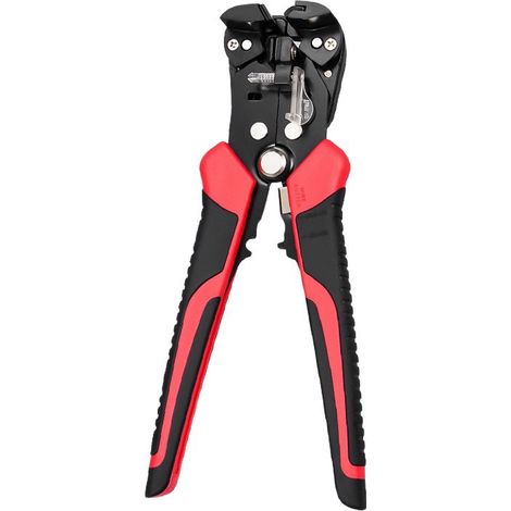 Sollbry Pince à Dénuder Automatique, Pince Coupante Auto-Ajustable, Dénudeuse/Coupe/Sertissage, pour Dénuder et Couper, Cables Electriques (1/5)