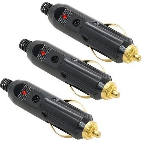 Adaptateur Allume-Cigare 12V avec 3 Prises Femelles 20A, Fiche Mâle pour Voiture, Camion et Bateau (1/5)