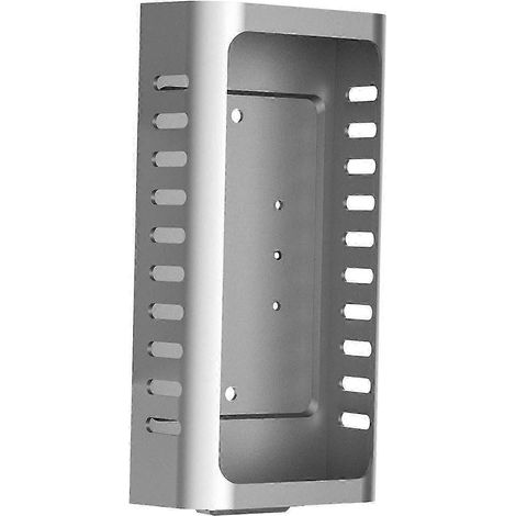 Support de sonnette vidéo antirouille professionnel pour sonnettes vidéo d'appartements de 1/2/3/4 pièces-Argent