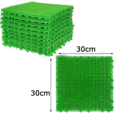 [Alfombra de césped artificial] + alfombra de césped + 30x30cm + [con cierre, antideslizante] (1/5)