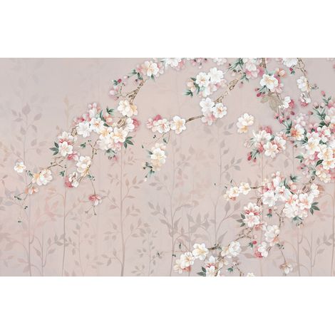 Papier peint panoramique - Fleurs - 130 cm x 85 cm (1/2)