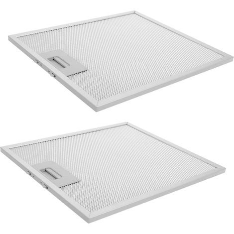 Lot De 2 Filtres À Graisse Pour Hotte De Cuisine En Aluminium (1/5)