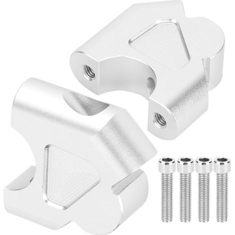 Rialzo manubrio da 30 mm – in lega CNC, compatibile con R1200GS e R1250GS (1/5)
