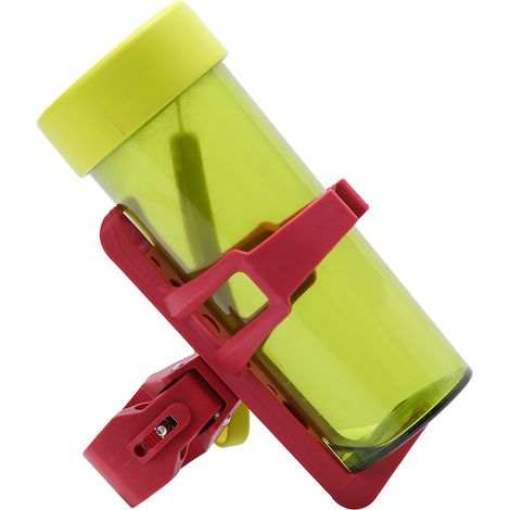 Support de bidon de vélo tout-terrain, porte-gourde pour guidon rouge extérieur (1/3)