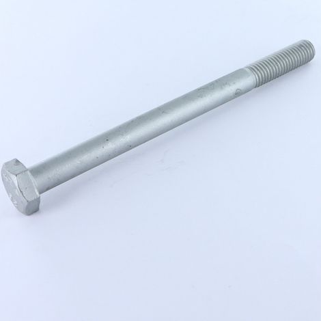 Corps de boulon filetage partiel Tête hexagonale TH M10X120 Classe 8.8 Acier brut Géomet 500A-1 pièce (1/2)