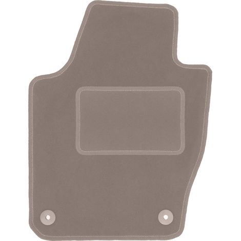 Beige Fahrermatte für: Skoda Fabia III Schrägheck, Kombi (2014-)
