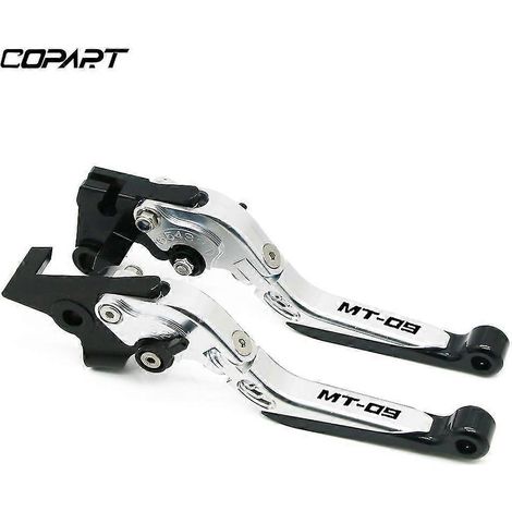 Für Yamaha MT-09 MT09 MT 09 FZ09 XSR900 Tracer900 GT 2014-2023 Motorrad CNC Verstellbare, klappbare und ausziehbare Brems- und Kupplungshebel --T 2014-2020 (1/5)