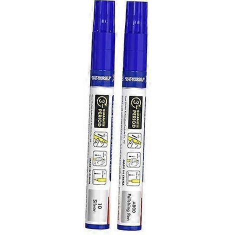 Kit de retouche peinture auto (2-4 pièces) avec stylo de polissage pour réparer les rayures. (1/5)