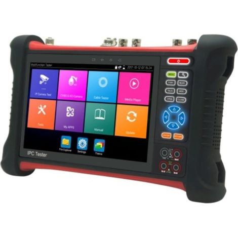 Testeur de vidéosurveillance prenant en charge la caméra IP Testeur De Vidéosurveillance Moniteur IPC Testeur POE 8MP TVI CVI SDI CVBS IP AHD Caméra Testeur Moniteur Avec UTP TDR H.265(X7 basis) (1/5)