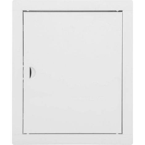 Trampilla de inspección Puerta de inspección metálica blanca 20x25