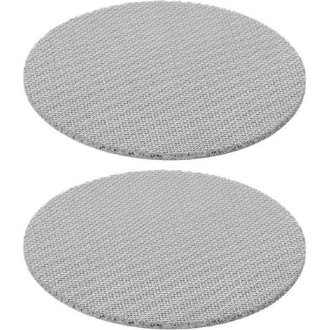 Lot de 2 filtres à palet double couche en acier inoxydable, épaisseur 1,7 mm (150 µm), réutilisables, pour porte-filtre de 58 mm / 2,3 pouces. (1/5)
