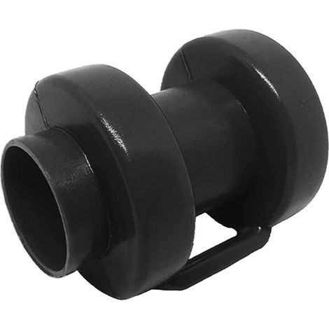 Lot de 8 Trampoline Embout diamètre 25 MM Noir de Poteau pour Les Piquets de Filet du Trampoline Capuchon (1/4)