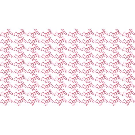 Trombones à dents impaires, trombones animaux, trombones pour chien rose, 100 pièces, offre spéciale (1/5)