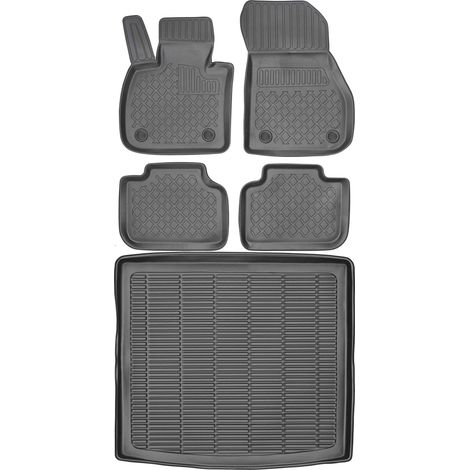 BMW X1 F48 Crossover de 2015 (JUEGO) - Alfombrillas para coche + alfombrilla para maletero