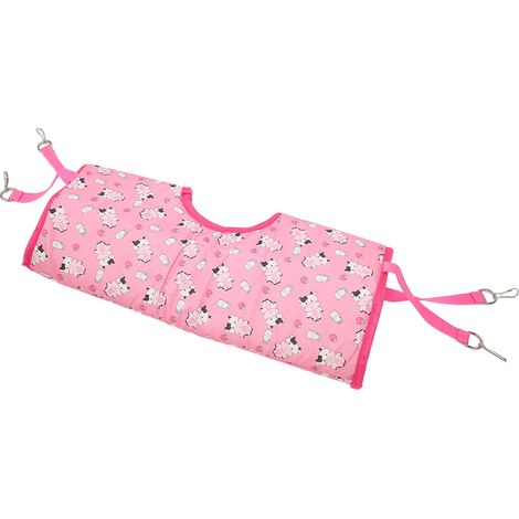 Tunnel hamac suspendu pour hamster, lit chaud et confortable pour petits animaux (hamster doré, cochon d'Inde, petite vache). (1/5)