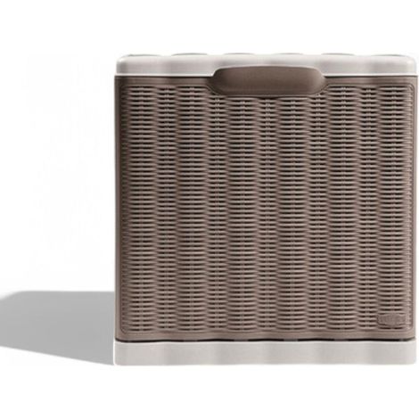 Scarpiera elegance in polipropilene 40x30xH40 cm - Tortora (1/4)