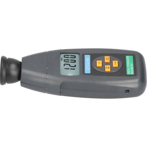 Digitales Stroboskop, fotoelektrischer Blitz, Drehzahlmesser, tragbarer Hand-Drehzahlmesser DT2239B (1/5)