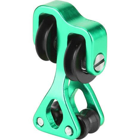 Glisseur de Poulie pour Câble d'Arc à Poulies en Alliage d'Aluminium, Vert (1/5)
