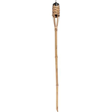 Fackel BT-MB090 • 0900 mm, Bambus, geflochten