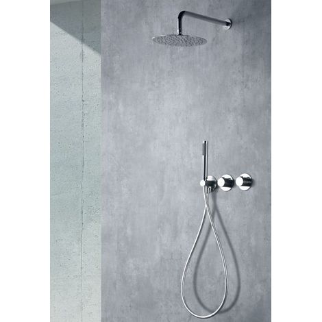 Conjunto ducha monomando empotrado Breda