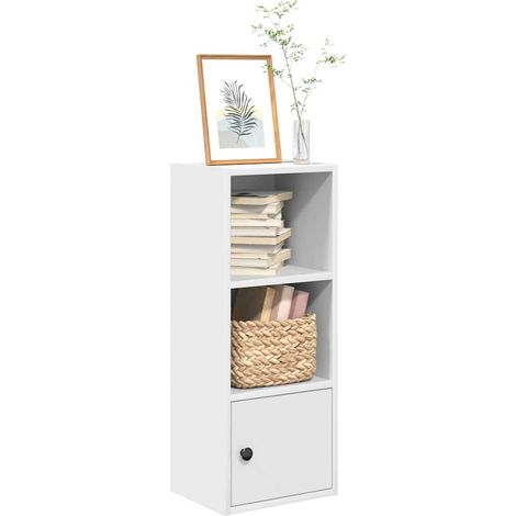 Bücherregal Weiß 31x24x77 cm Holzwerkstoff