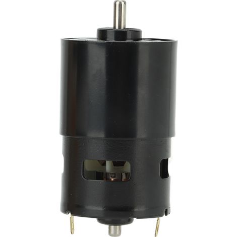 Moteur CC à torsion élevée 12 000 tr/min, arbre rond, bobine en cuivre rouge, pour ventilateur, 12 V (1/5)