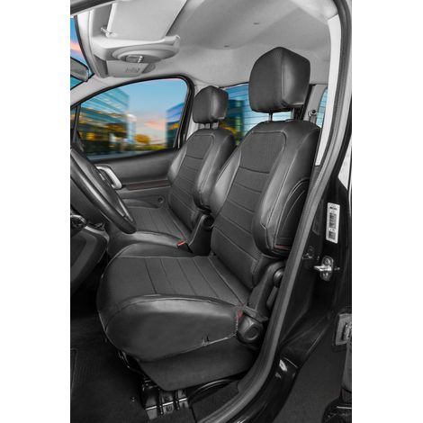 Passform Premium Sitzbezug für Iveco Daily V 2011-02/2014, 2 Einzelsitzbezüge vorne (1/4)