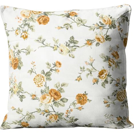 FEDERA 40x40 JASKIEK PER CUSCINO 100% COTONE POLACCO SPESSO DI ALTA QUALITÀ CON FIORI
