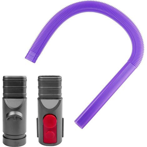 Suceur Plat Flexible pour Dyson V6 à V15 – Enlève Peluches Sèche-Linge, Aérations, Voiture (1/5)