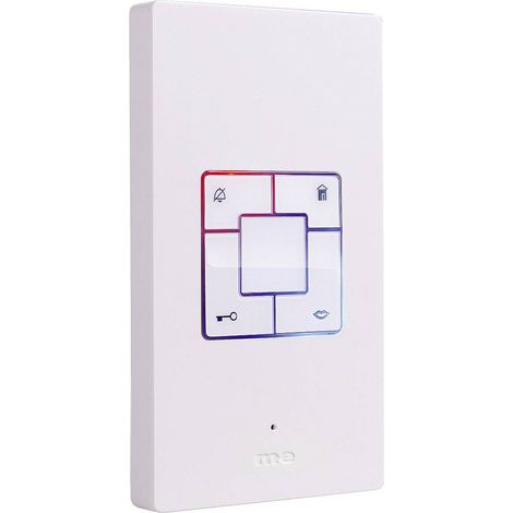 m-e modern-electronics Vistus Citofono Cablato Unità interna Bianco