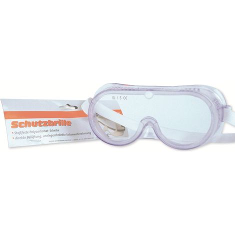 Lunettes de protection avec bande élastique BRÜDER MANNESMANN
