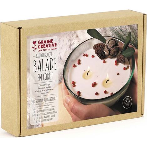 Coffret DIY bougie balade en forêt (1/3)
