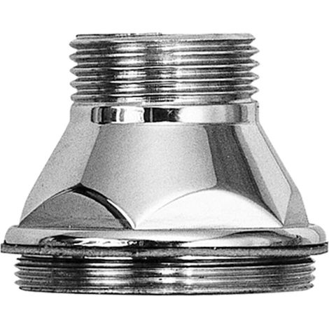 Grohe Zirkulationsanschluss für Lahrer Thermostat, DN 25 und DN 32, Chrom, 14832000