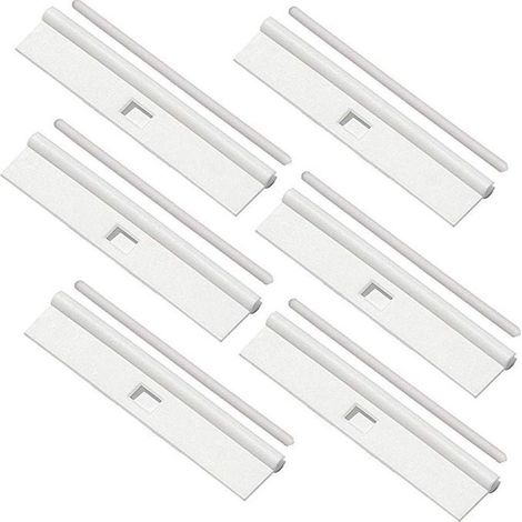 89mm PVC single hanging sheet, no preparation required, accessories for vertical blinds, self-adhesive, seamless (1/5)