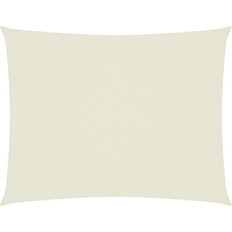 Maison Exclusive - Sonnensegel Oxford-Gewebe Rechteckig 6x8 m Cre
