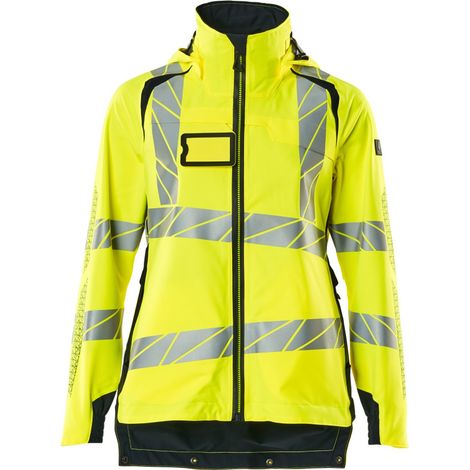 Mascot MASCOT ACCELERATE SAFE Damen Hard Shell Jacke 19011-449 Gr. XL hi-vis gelb/schwarzblau (1/4)