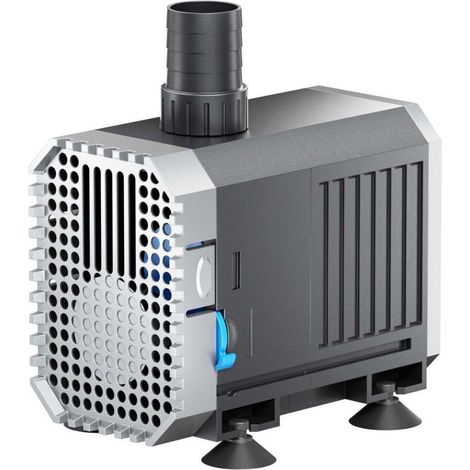CHJ-1500-10 ECO Pond Pump - 55 x 105 x 90 mm - max. flow rate 1500 l/h / 25 W / max. delivery head 1.8 m - with 10 m cable - Filtration, Circulation, Skimmer for garden and pond water (1/4)